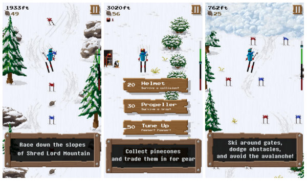 Kayak temalı sonsuz koşu oyunu Dudeski, App Store'da bir günlüğüne ücretsiz