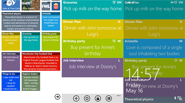 Sticky Notes HD uygulaması Windows Phone'a getirildi