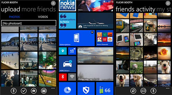 WP8 / 8.1 uyumlu Flickr Booth büyük bir güncelleme daha aldı