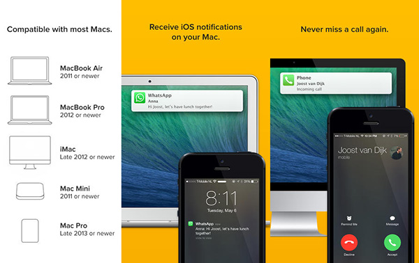 iOS ile Mac arası bildirim aktarımı yapabilen yeni uygulama: Notifyr
