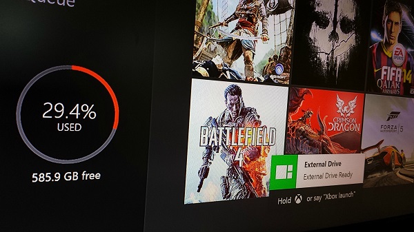 Xbox One Haziran güncellemesinin detayları netleşti, harici disk desteği geliyor.