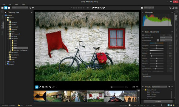 Corel'den Adobe Lightroom'a güçlü bir rakip: AfterShot Pro 2