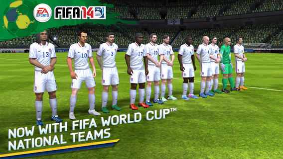 FIFA 14 mobil versiyonu Dünya Kupası için güncellendi