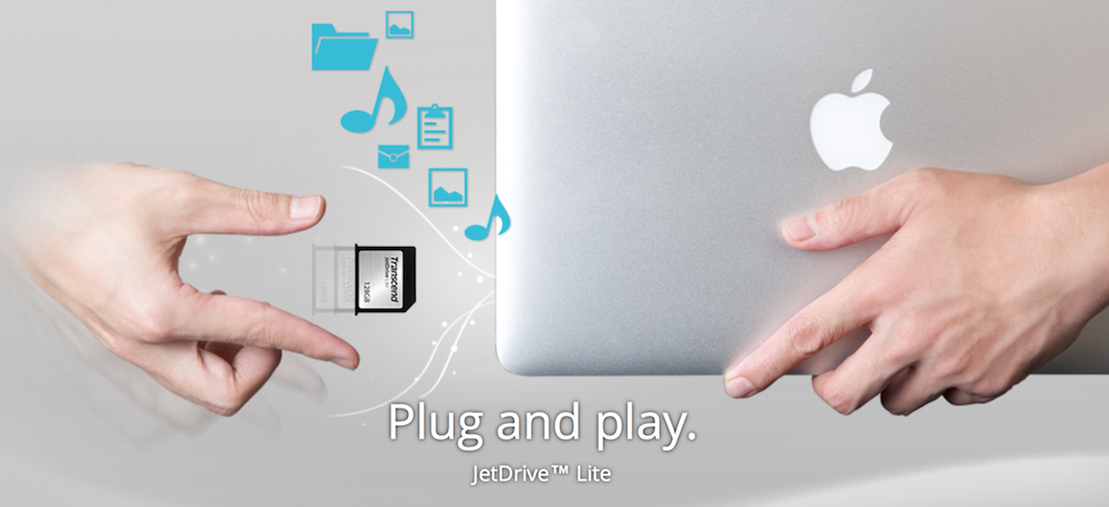 Transcend'den MacBook Pro ve Air'lar için hafıza kartı: JetDrive Lite