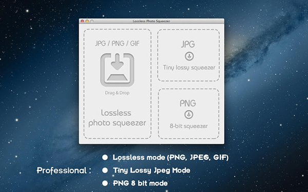 Fotoğraf temelli Mac uygulaması Lossless Photo Squeezer ücretsiz yapıldı