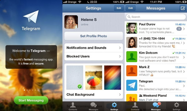 Güvenlik odaklı Telegram sohbet uygulaması Windows Phone'a geldi