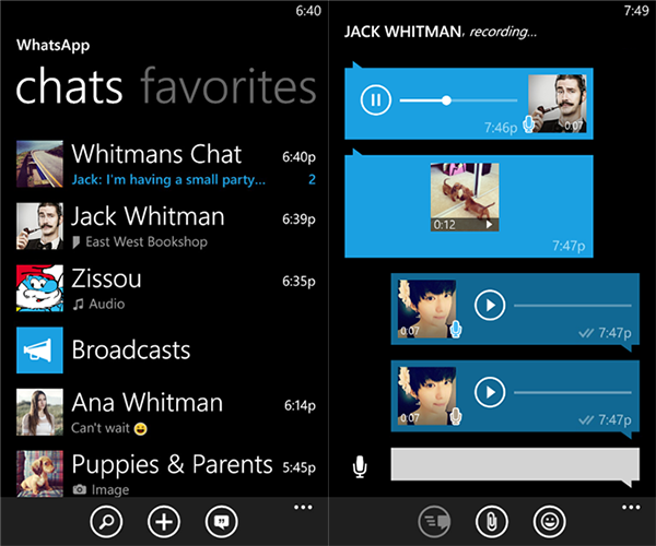WhatsApp, Windows Phone platformuna geri döndü