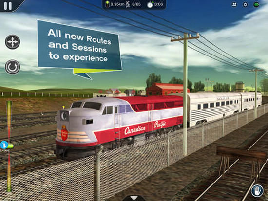 Tren simülasyonu Trainz Simulator 2, iPad için yayımlandı
