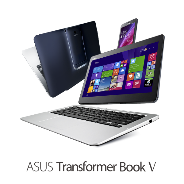 Computex 2014 : Asus'dan PadFone konseptine yeni bir yorum : Transformer Book V