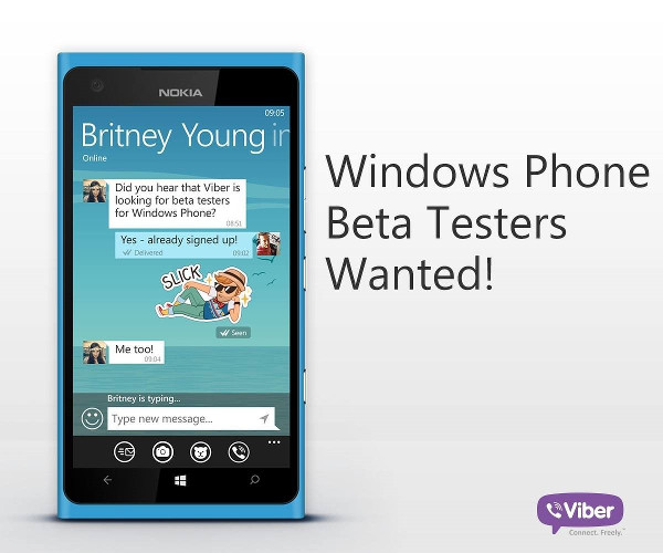 Viber, Windows Phone versiyonu için beta sürecine başlıyor