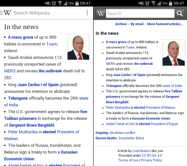 Android için Wikipedia beta, düzenleme özelliği ile güncellendi