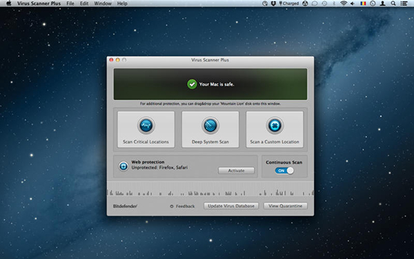 Mac uyumlu Virus Scanner Plus artık ücretsiz