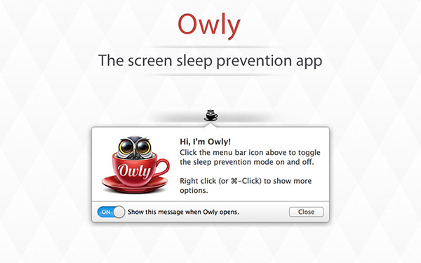 Mac için yeni uyku önleme uygulaması: Owly