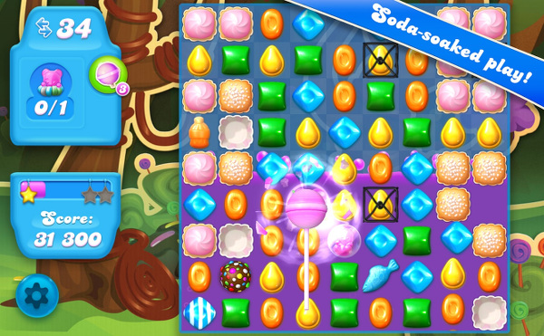 King'den yeni bir oyun daha : Candy Crush Soda Saga