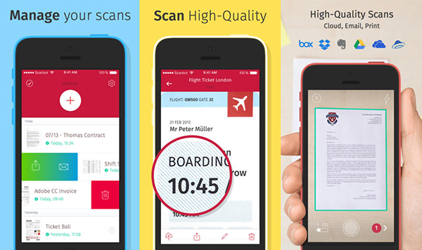 Doküman tarama temelli iOS uygulaması Scanbot, iPad desteğiyle güncellendi