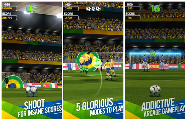 Flick Soccer Brazil ile Dünya Kupası heyecanı parmaklarınızın ucunda