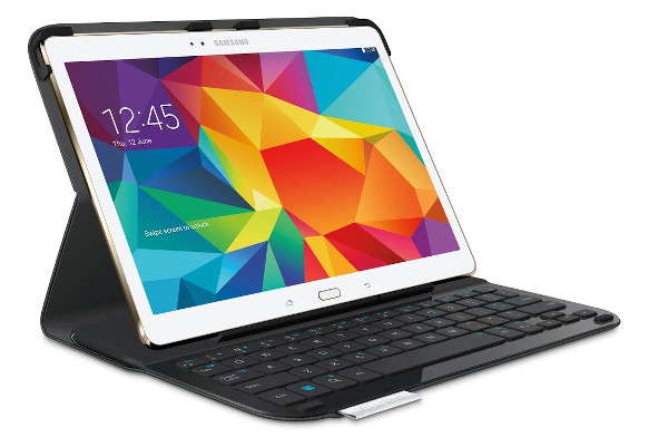 Logitech'den Galaxy Tab S 10.5 için klavyeli kılıf aksesuarı