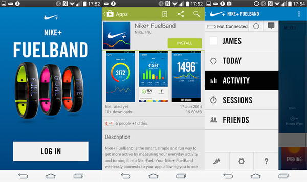 Nike+ Fuelband uygulaması artık Android'de