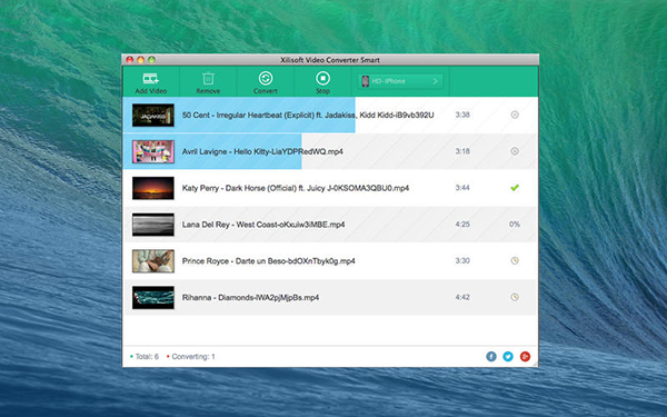 Mac uyumlu video çeviri uygulaması Xilisoft Video Converter Smart ücretsiz yapıldı