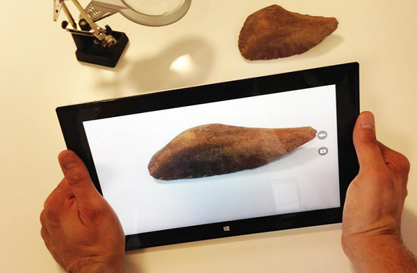 E-Capture R&D'nin geliştirdiği yeni tablet modeli EyesMap, üç boyutlu tarama yapabiliyor