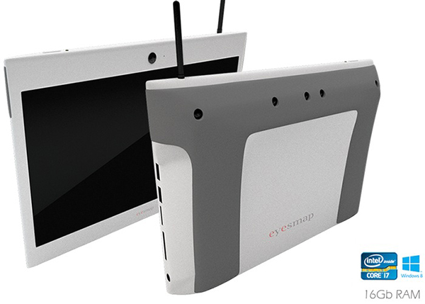 E-Capture R&D'nin geliştirdiği yeni tablet modeli EyesMap, üç boyutlu tarama yapabiliyor