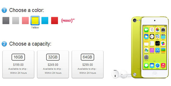 5. nesil iPod touch indirime girdi, 16GB versiyonu kameraya kavuştu