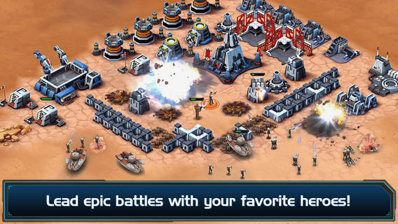 Strateji oyunu Star Wars: Commander Avustralya App Store'da denemeye sunuldu