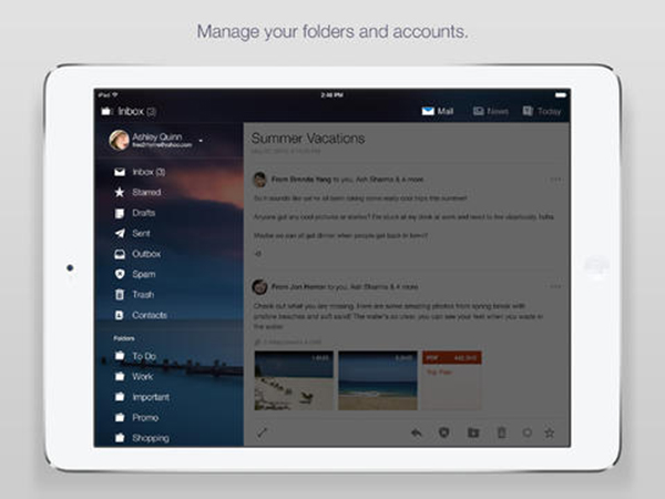iOS için Yahoo Mail uygulaması güncellendi