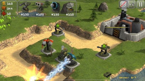 Kule savunma oyunu Total Defense 3D, Windows Phone için indirmeye sunuldu
