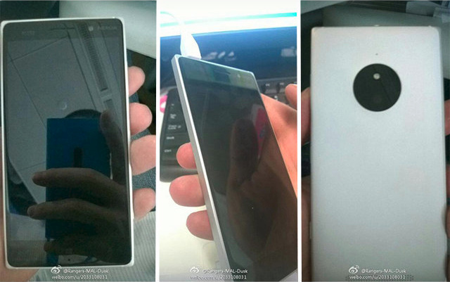 Lumia 830 olduğu iddia edilen bir cihaza ait görsel internete sızdırıldı