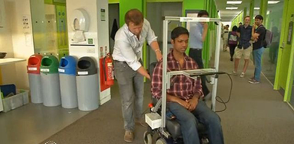 Yeni geliştirilen sistem ile tekerlekli sandalyeler göz hareketleriyle kontrol edilebiliyor