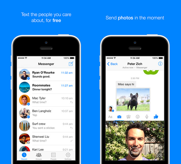 Facebook Messenger, iPad desteğine kavuştu