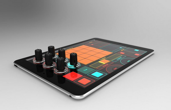 Müzik uygulamaları için tablet bilgisayarlara fiziksel kontrol ekleyen aparat: Tuna Knobs