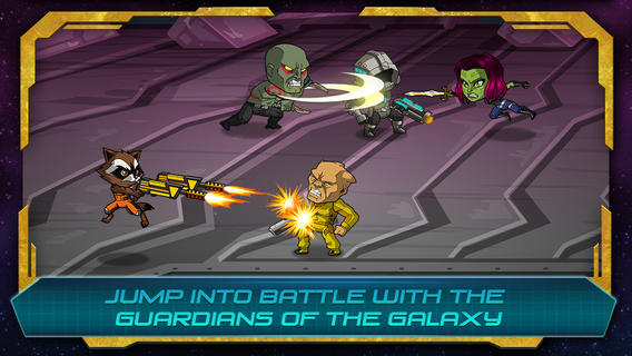 Guardians of the Galaxy: The Universal Weapon oyunu Malezya App Store'unda göründü