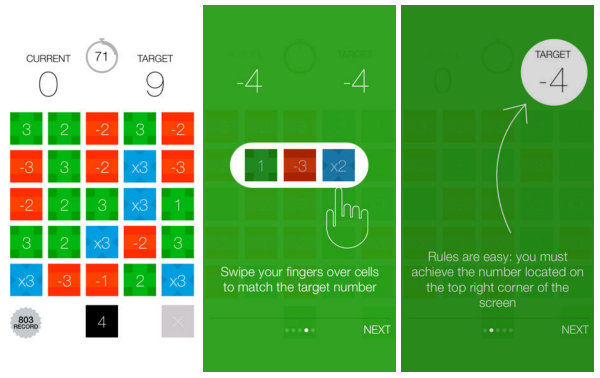 Yeni bir dört işlem oyunu CalQ, iOS ve Android için indirmeye sunuldu