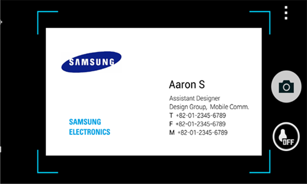 Samsung, WP8/8.1 cihazları için ATIV BizCard uygulamasını yayınladı