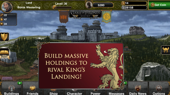 Game of Thrones: Ascent oyunu Android ve iPhone için indirmeye sunuldu