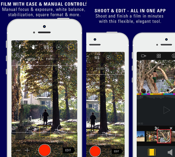 iOS tarafina video çekme ve düzenleme açısından yeni alternatif: Kinomatic