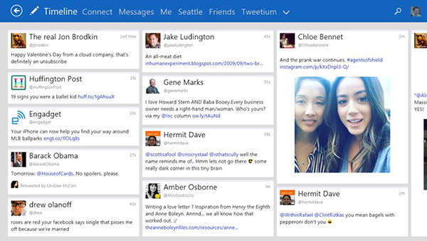 Windows 8 uyumlu Twitter istemcisi Tweetium güncellendi