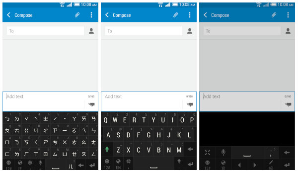 HTC kendi cihazları için Sense klavyesini indirmeye sundu