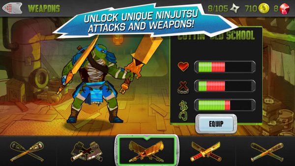 Teenage Mutant Ninja Turtles mobil oyunu indirmeye sunuldu