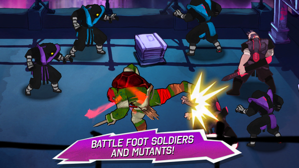 Teenage Mutant Ninja Turtles mobil oyunu indirmeye sunuldu