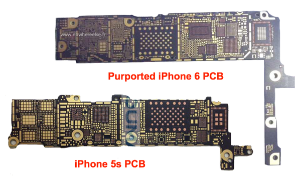 İnternete sızdığı iddia edilen iPhone 6 anakartı NFC ve 5. nesil WiFi standardına işaret ediyor