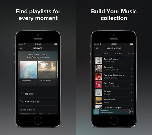 Spotify'ın iOS uygulaması yeni özelliklerle güncellendi