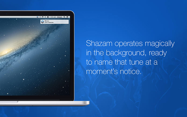 Shazam'ın Mac uygulaması kullanıma sunuldu