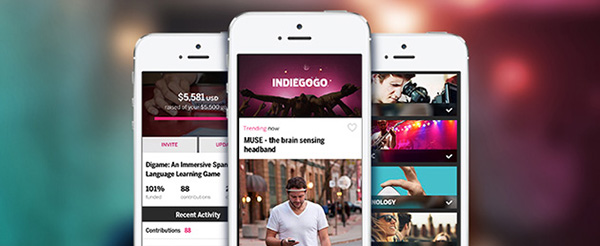 Indiegogo'nun iPhone uygulaması kullanıma sunuldu, Android sürümü yolda