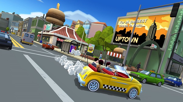 Crazy Taxi: City Rush global içerik olarak iOS için indirmeye sunuldu