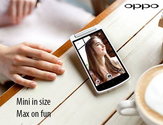 Oppo N1 Mini modeli de Super Zoom teknolojisine sahip