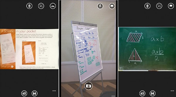 Microsoft'un WP8 / WP8.1 uyumlu Office Lens uygulaması güncellendi