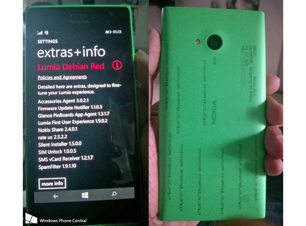 Lumia 730 modeli internete sızdırıldı